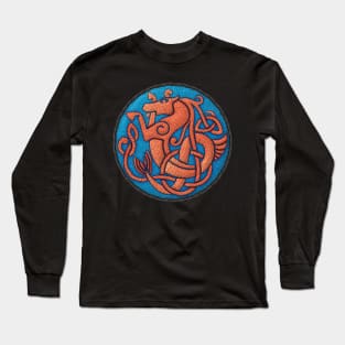 Celtic Sea Horse Long Sleeve T-Shirt